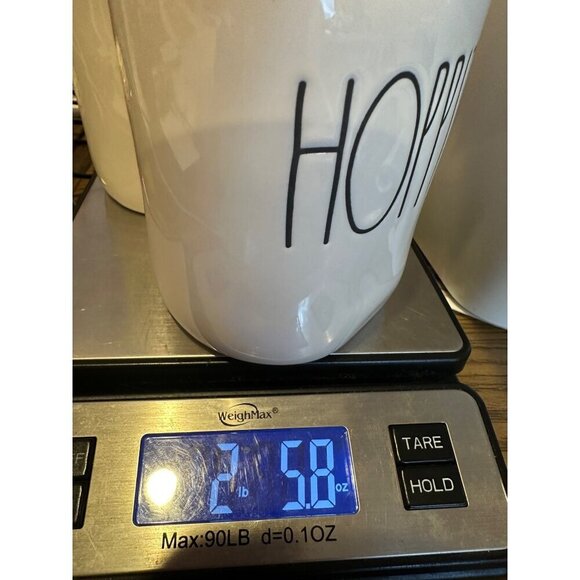 Rae Dunn HIPPITY HOPPITY Mug Set Ceramic 16oz Coffee Mug Kitchen Easter Rabbit - Picture 6 of 6